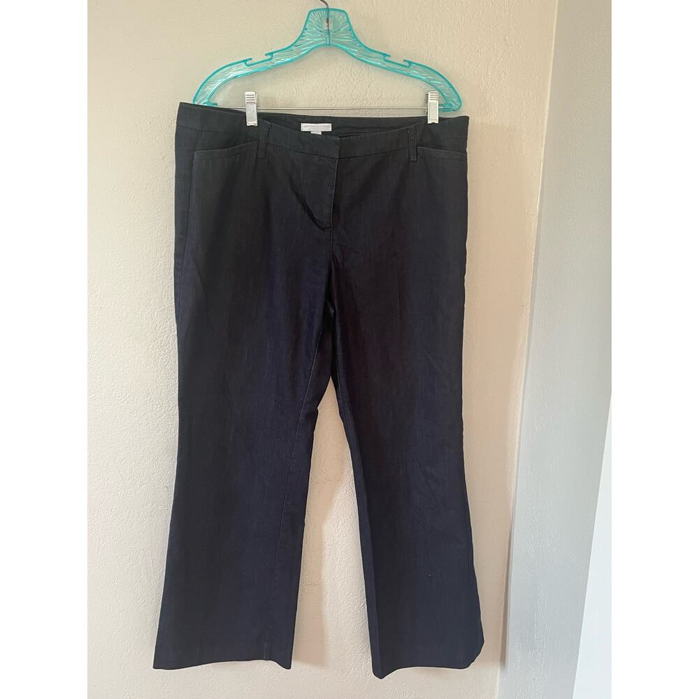 New York & Company Stretch Blue Dress Pants Size 14
